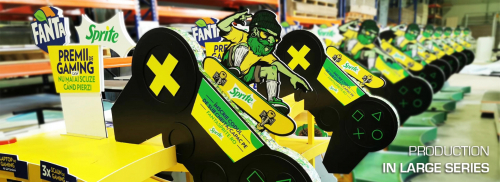 Rafturi si displayuri personalizate